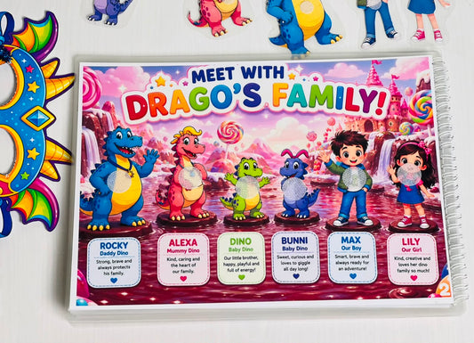 Dragon Tales Binder + Free Eye Mask
