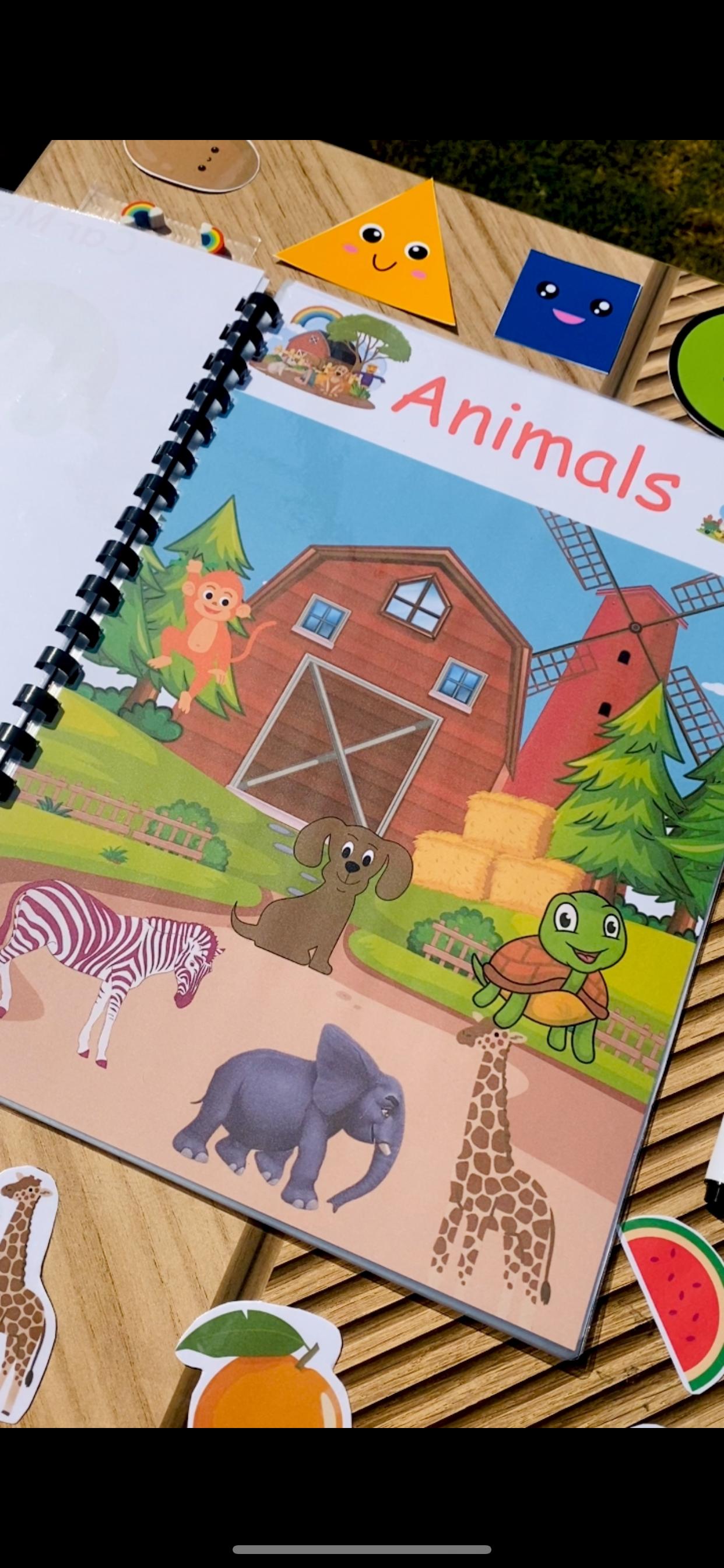 My First Learning Binder – Fun & Interactive for Little Hands!