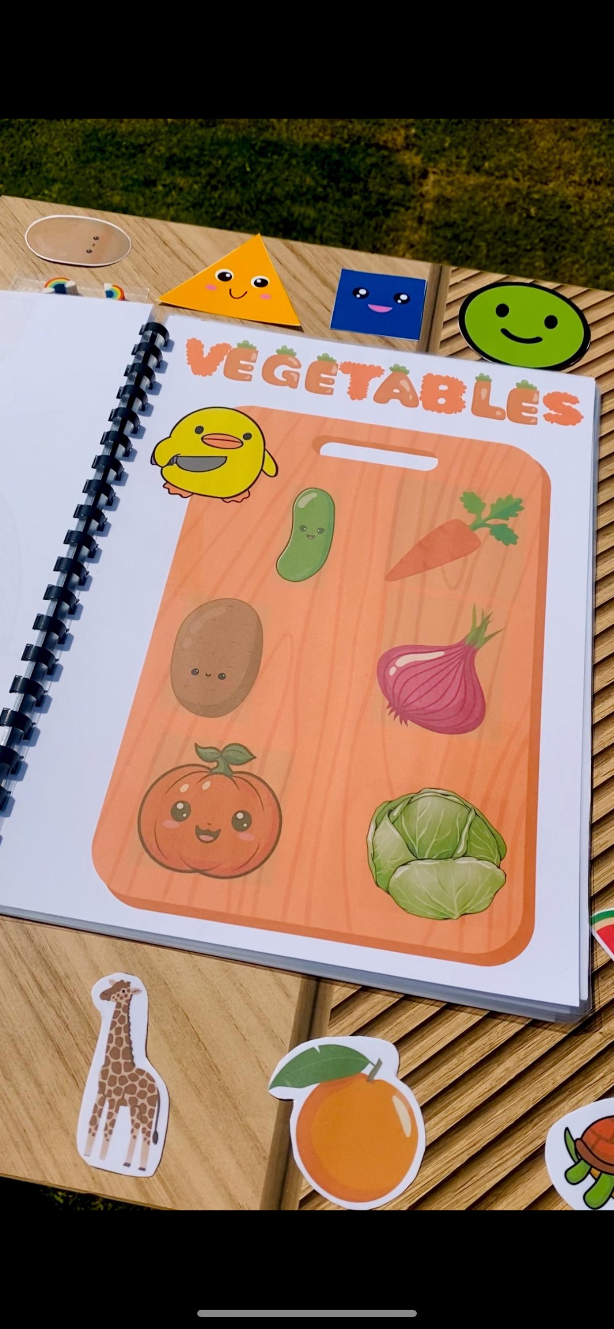 My First Learning Binder – Fun & Interactive for Little Hands!