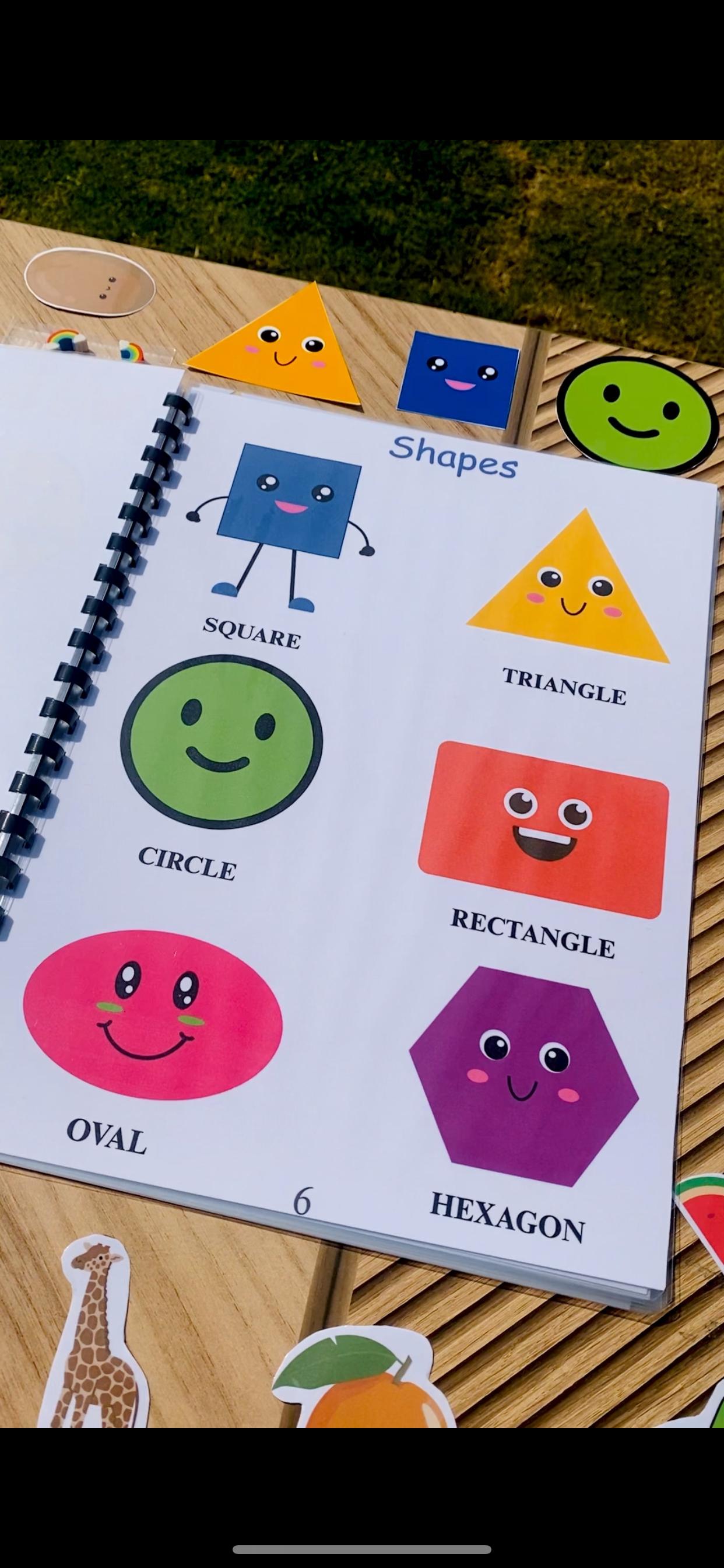 My First Learning Binder – Fun & Interactive for Little Hands!