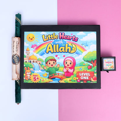 Little Hearts With Allah Box