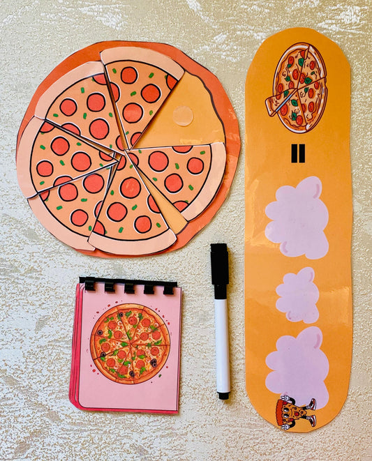 Pizza Math Activity Set – Rs. 250 Only