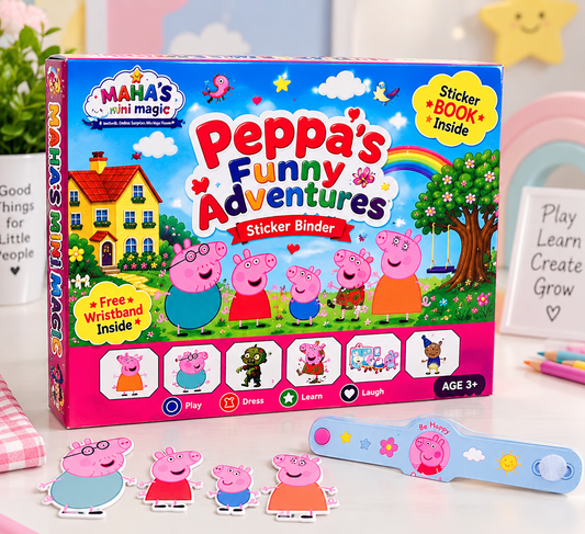 Peppa's PlayBook With Free WristBand