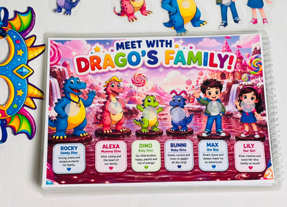 Dragon Tales Binder + Free Eye Mask