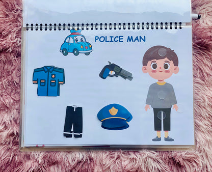 Dressup Binder For Kids