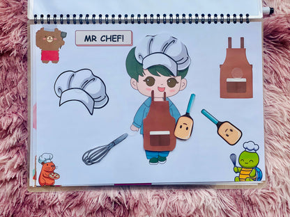 Dressup Binder For Kids