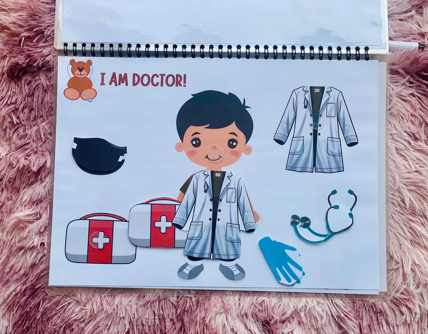 Dressup Binder For Kids