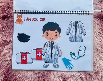 Dressup Binder For Kids