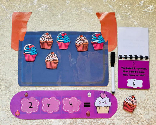 Cupcake Math Activity Set – Rs. 250 Only