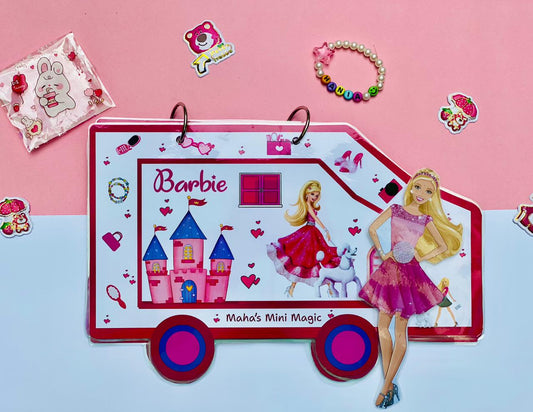 Truck-style Barbie book – unique &amp; travel-friendly