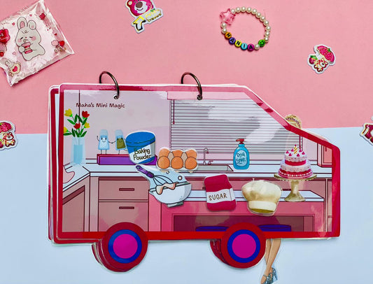 Truck-style Barbie book – unique &amp; travel-friendly