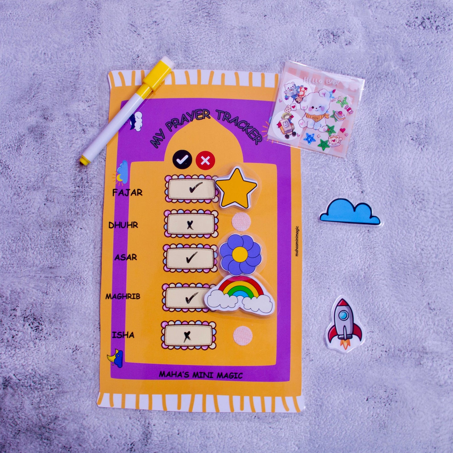 Namaz Tracker Set