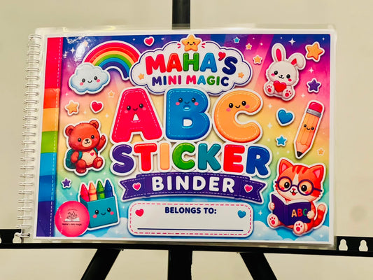 ABC Binder For Kids
