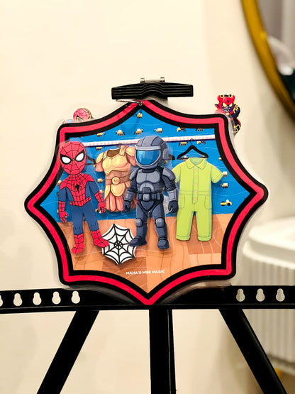 SPIDERMAN DRESS-UP BINDER