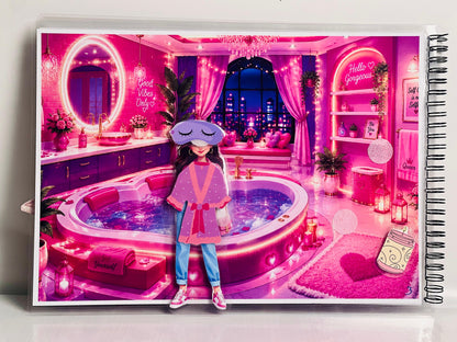 Fashionista Sticker Binder + FREE Party Mask
