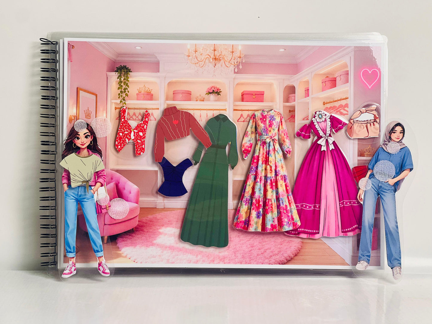 Fashionista Sticker Binder + FREE Party Mask