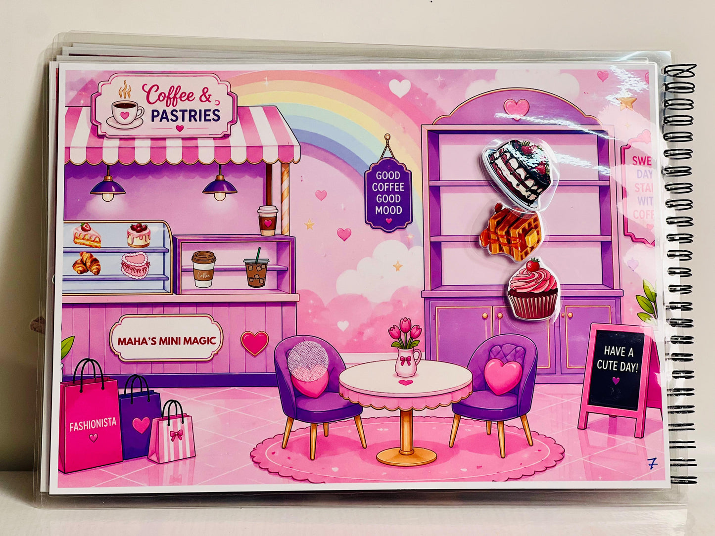 Fashionista Sticker Binder + FREE Party Mask