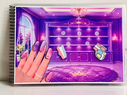 Fashionista Sticker Binder + FREE Party Mask
