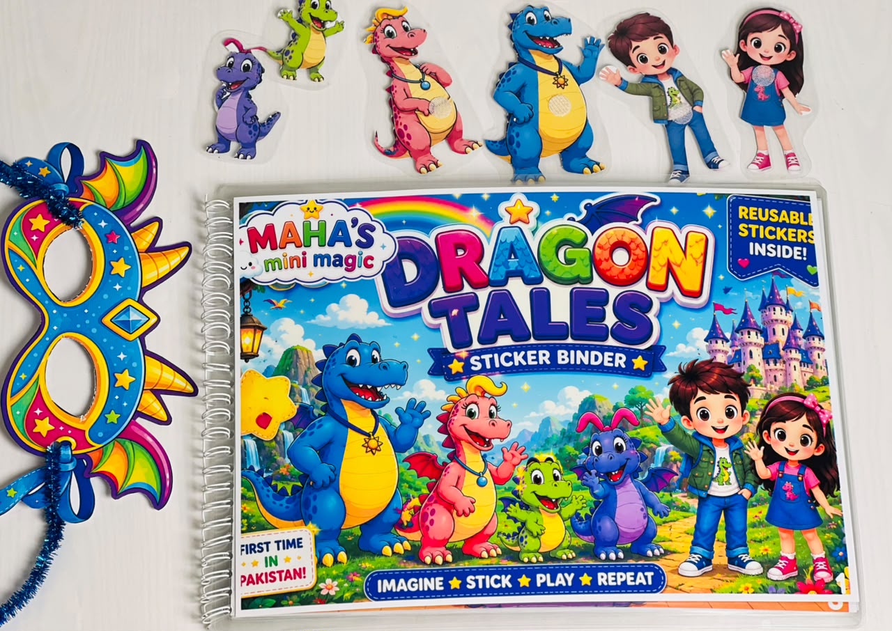 Dragon Tales Binder + Free Eye Mask