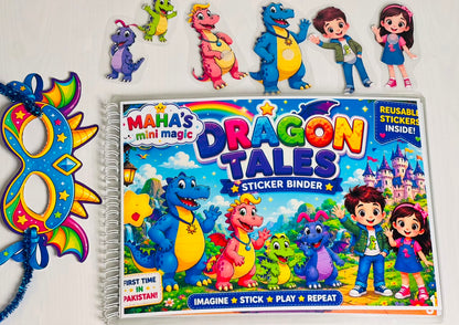 Dragon Tales Binder + Free Eye Mask