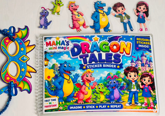 Dragon Tales Binder + Free Eye Mask