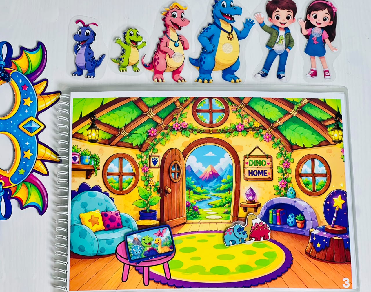 Dragon Tales Binder + Free Eye Mask