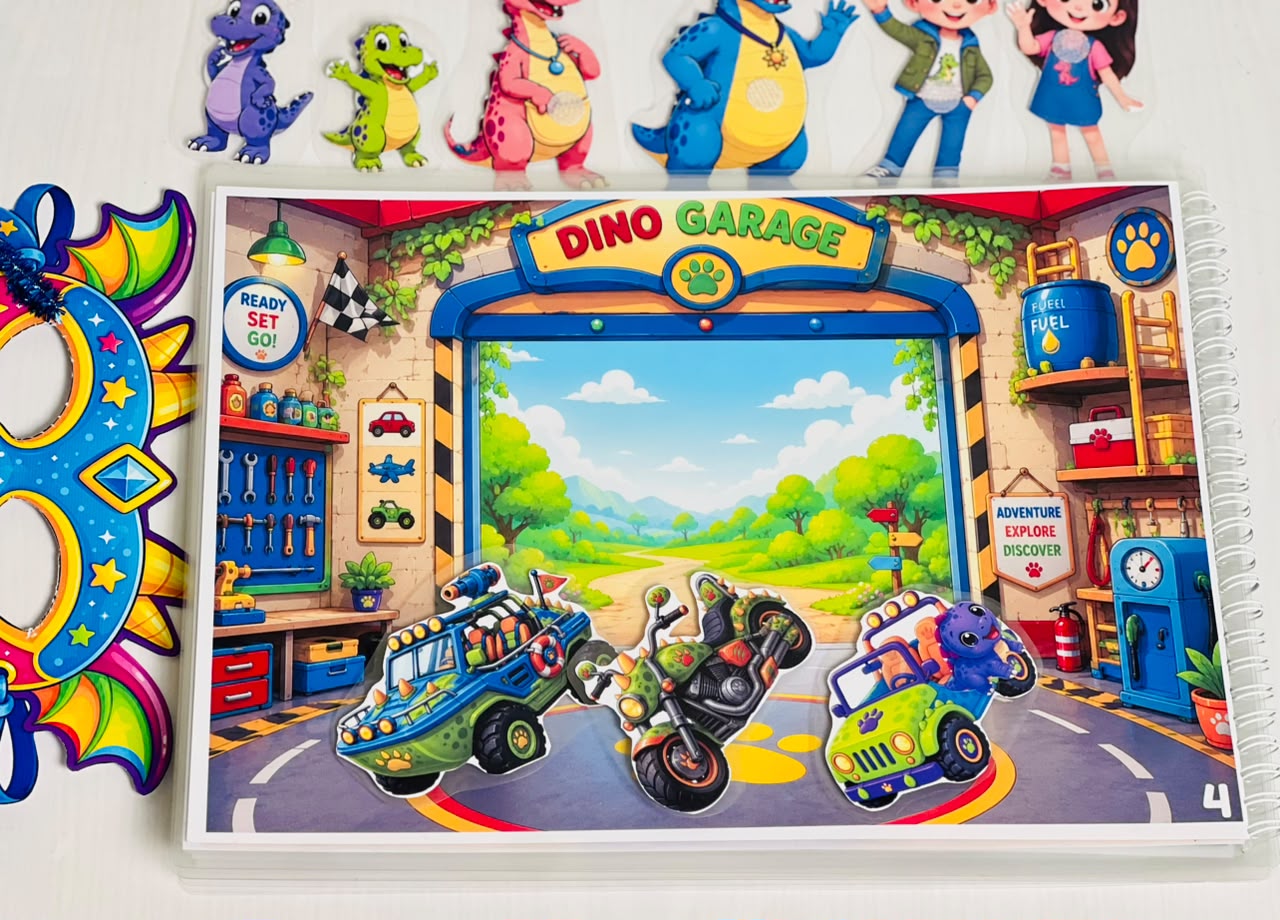 Dragon Tales Binder + Free Eye Mask