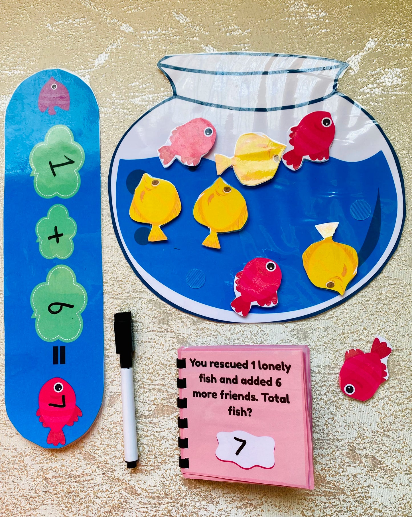 Fish Jar Math Activity