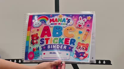 ABC Binder For Kids