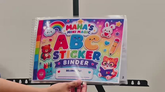 ABC Binder For Kids