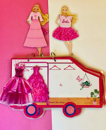 Barbie Binder For Girls